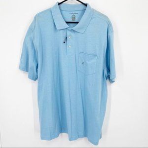 Saddlebred Polo Style Collared Pullover Mens Shirt
